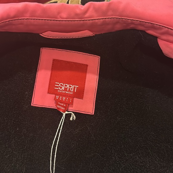 Esprit “Barbie”Pink Trench Coat, Double Breasted Size - Picture 10 of 11